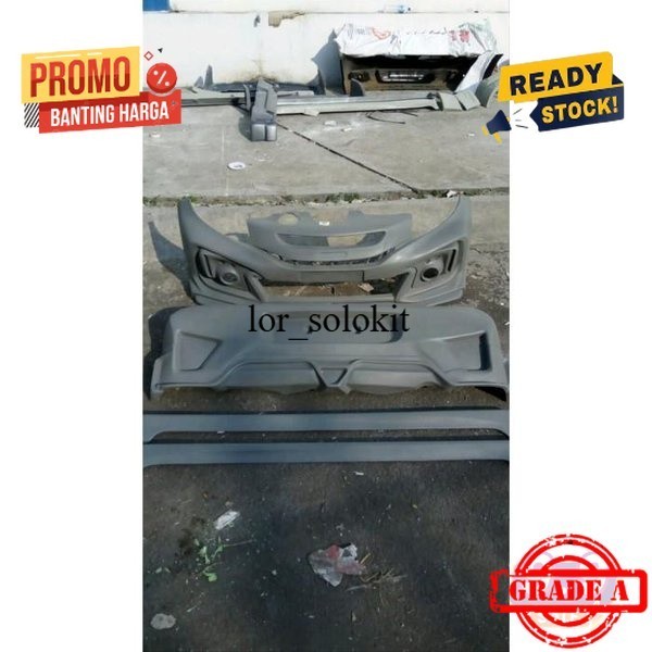 Aksesoris Bemper Mobil Bodykit Honda Brio Gk5 Belakang