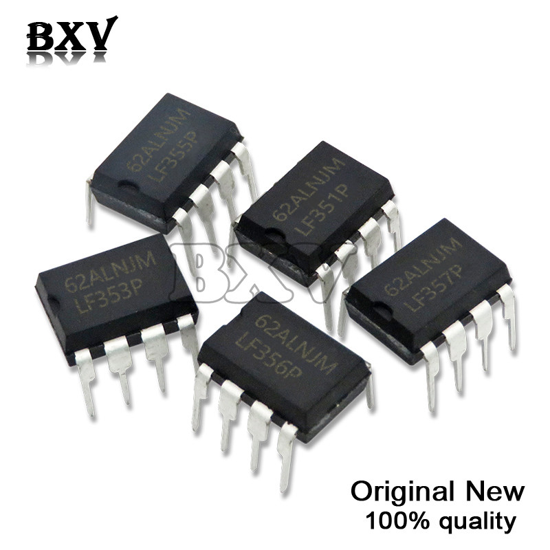 10PCS LF353P P-8 LF353N LF353 P8 LF357N LF357 LF356N LF356 LF355N LF351N LF351 LF356P LF357P LF351P 
