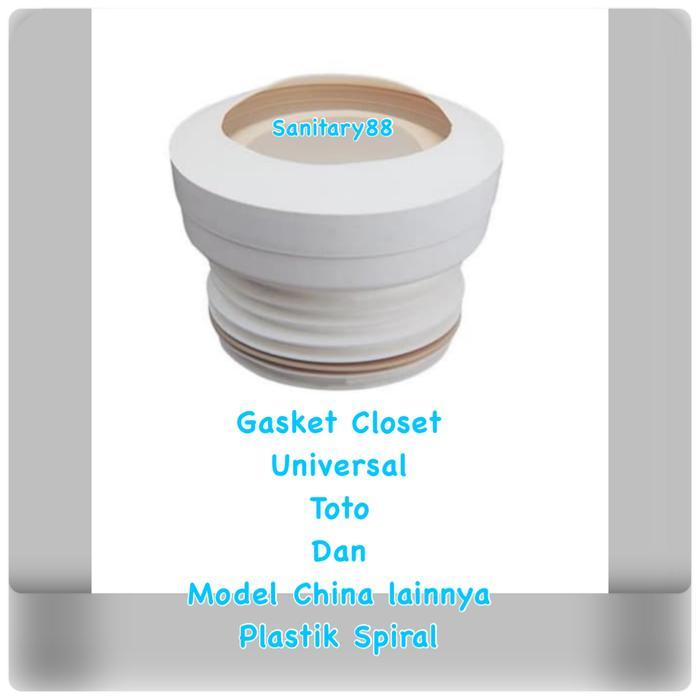 Gasket Closet duduk / Seal Gasket bsa closet toto tx215,universal da