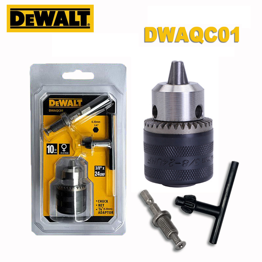 DEWALT Drill Chucks Keyed Chuck With SDS Adapter Driver Replacement Part Drive Drill Bit Electric To