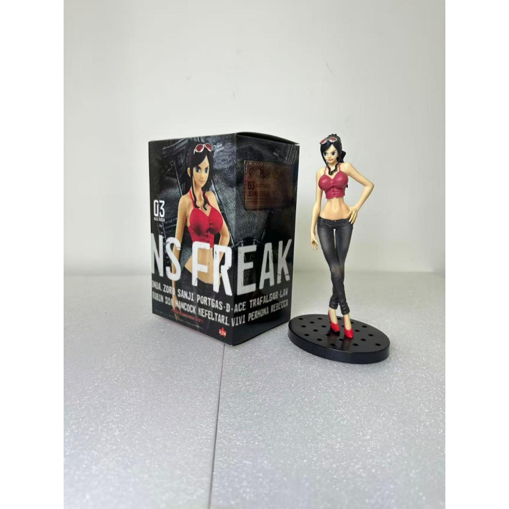 One Piece Nico Robin Jeans Freak Figure Prize Red 2016