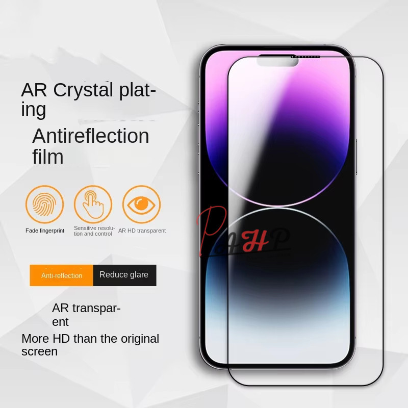 [ Anti Gores Bening iPhone XR ] Anti Reflection (AR) Screen Protector Tempered Glass Anti Silau Anti