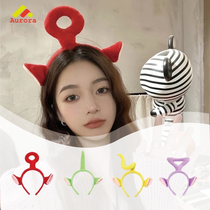 Bando Teletubbies Motif Kartun Lucu Untuk Anak Bandana Rambut Pita Rambut Cosplay Mandi Hairband