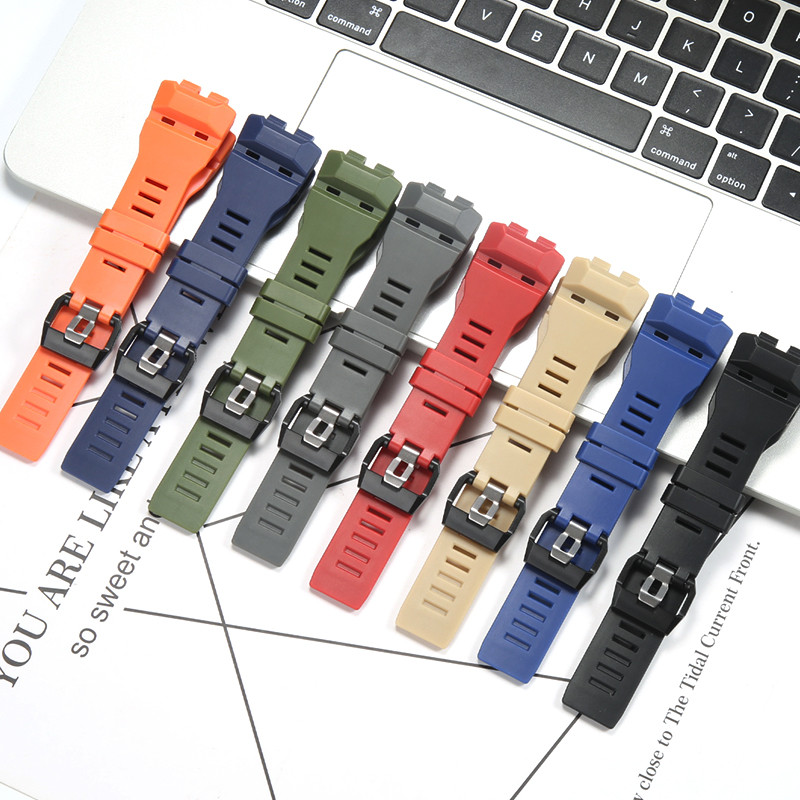 Resin Replacement Strap Suitable for Casio GBD-100 GBD100-1/1A7/100SM-4/2A Men's Watband Accessories