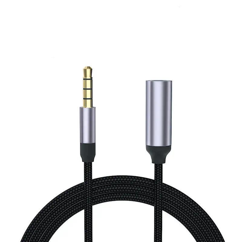 Jack 3.5 Aux Extension Cable for Car Laptop Mini PC TV Xiaomi Huawei Stereo 3.5 mm Jack Headphone Sp