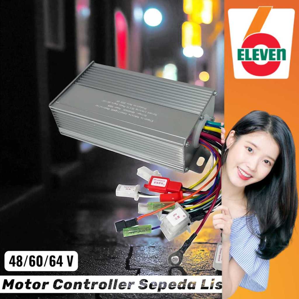 6ELEVEN - BAFANG Kontroler Sepeda Listrik Motor Controller 12 Tube 48/60/64V - BF-126