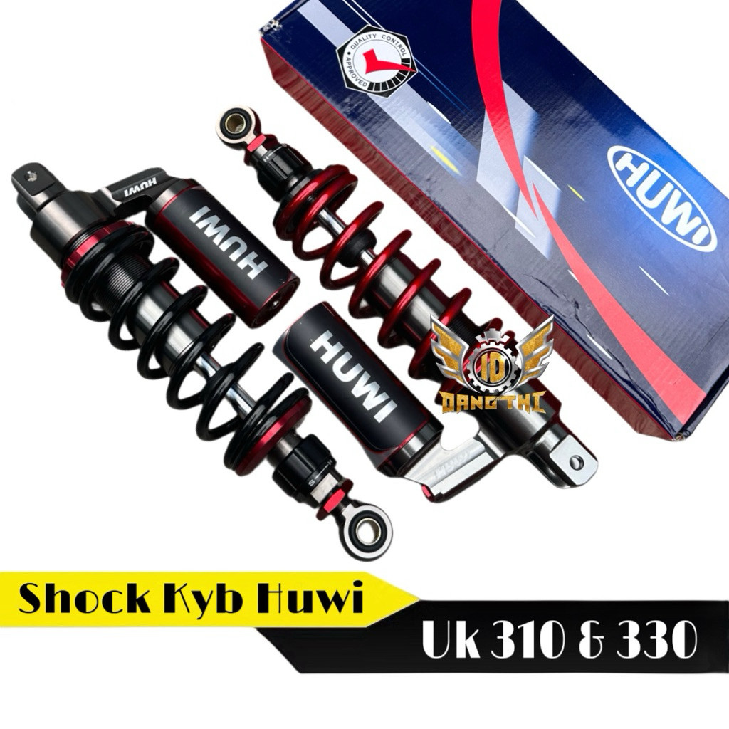 Shockbreaker Huwi Model KYB Shock Single Tabung Bawah Click Rebound Fungsi Full Cnc Billet Uk 310 & 