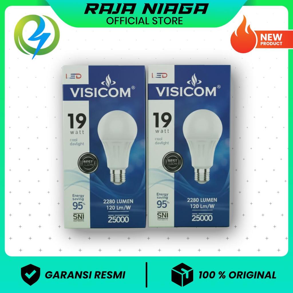 LAMPU LED SMART VISICOM 19 WATT CAHAYA PUTIH
