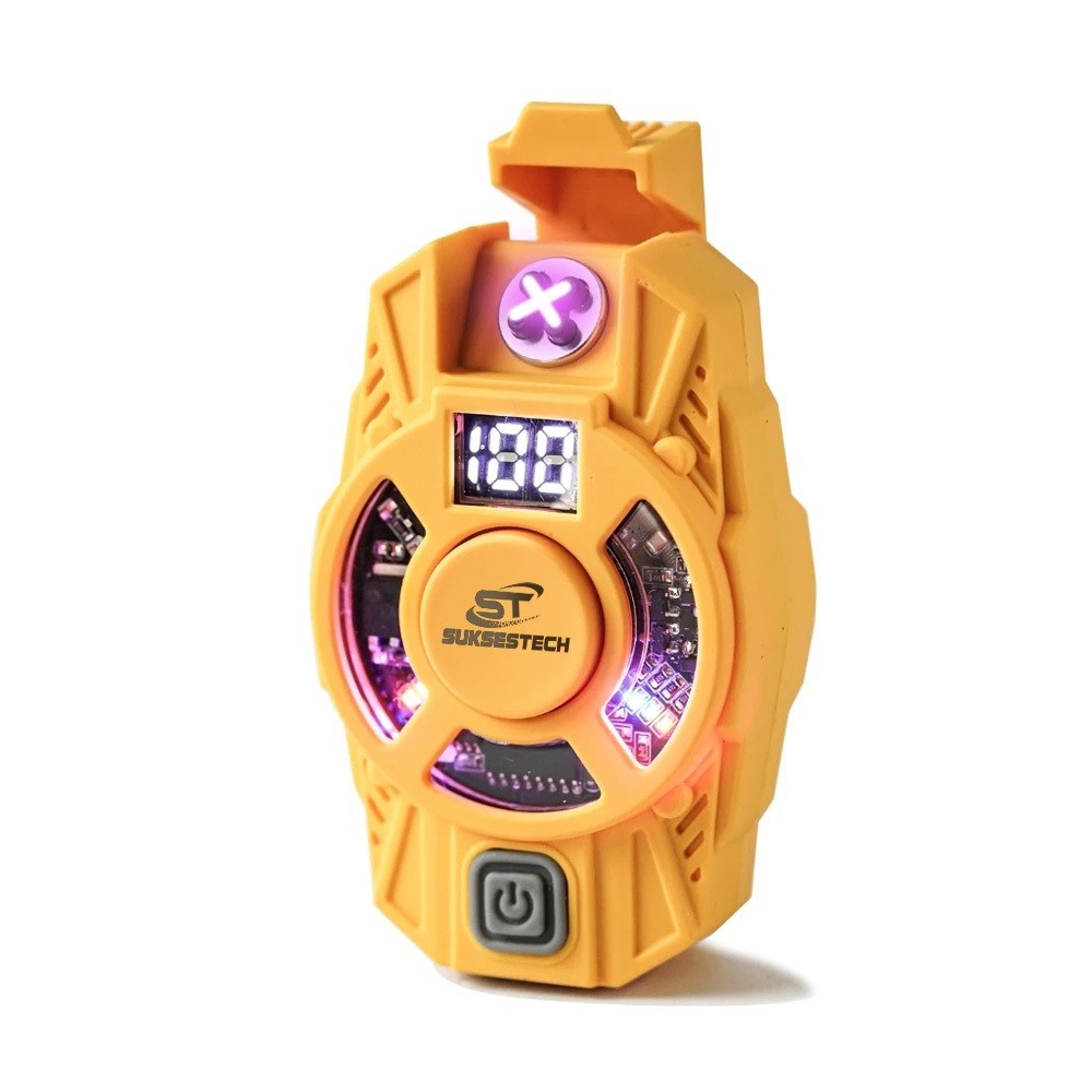 Suksestech Senter Korek Elektrik 6 Mode 3 Cahaya Fidget Spinner Free Box D73-1