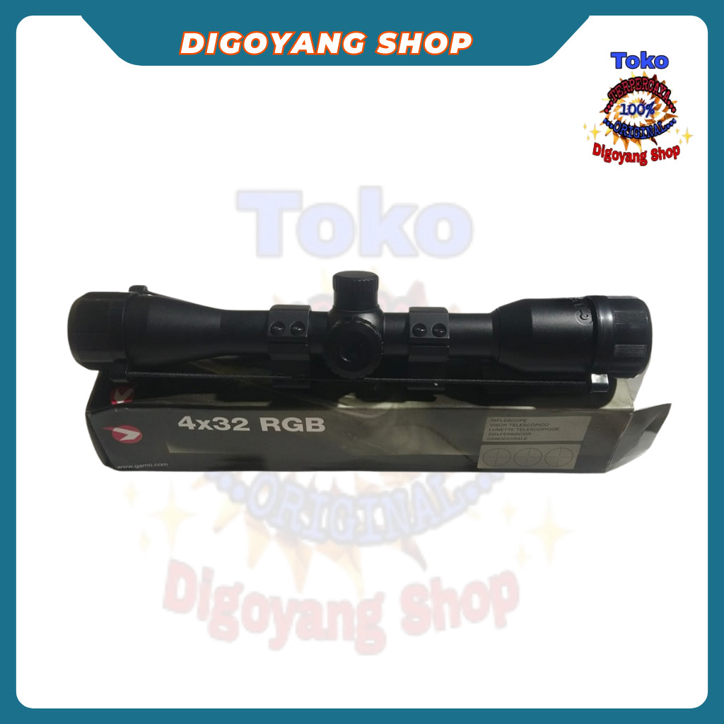 Teleskop Gamo 4X32 Telescope Gamo 4X32 Teleskop Ringan Gamo Mildot Terlaris Co
