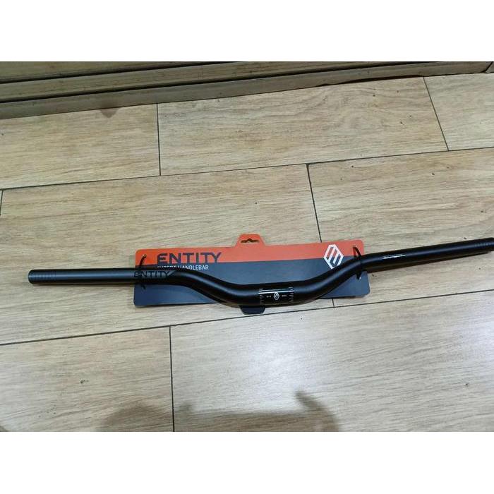 HANDLE BAR ENTITY FLAT STANG SEPEDA GUNUNG MTB MOUNT BIKE - Hitam