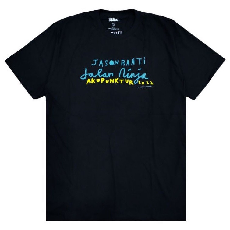 (COD) Tshirt JASON RANTI - JALAN NINJA AKUPUNKTUR