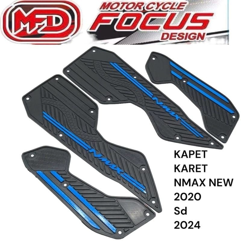 ds variasi karpet motor karpet injakan kaki nmax new 2020-2024 bisa cod