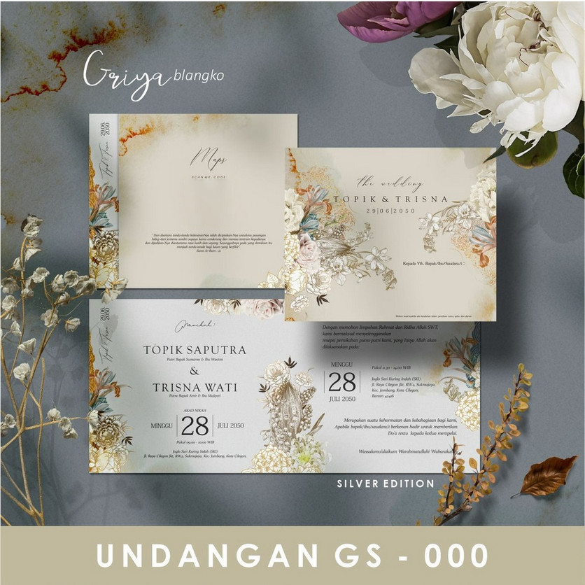 Blangko Undangan   GS 000      Invitation