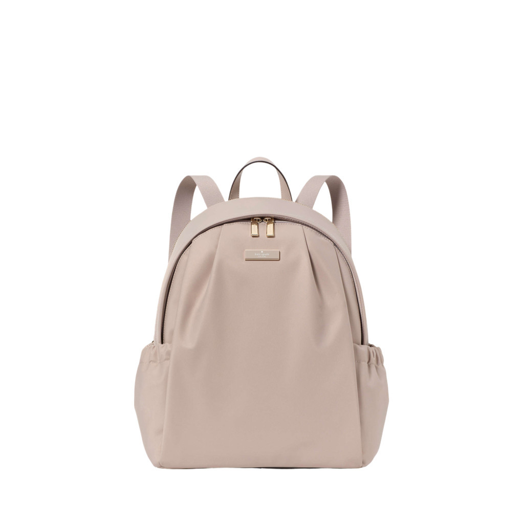 KATE SPADE Carter Nylon Large Backpack Cozy Grey