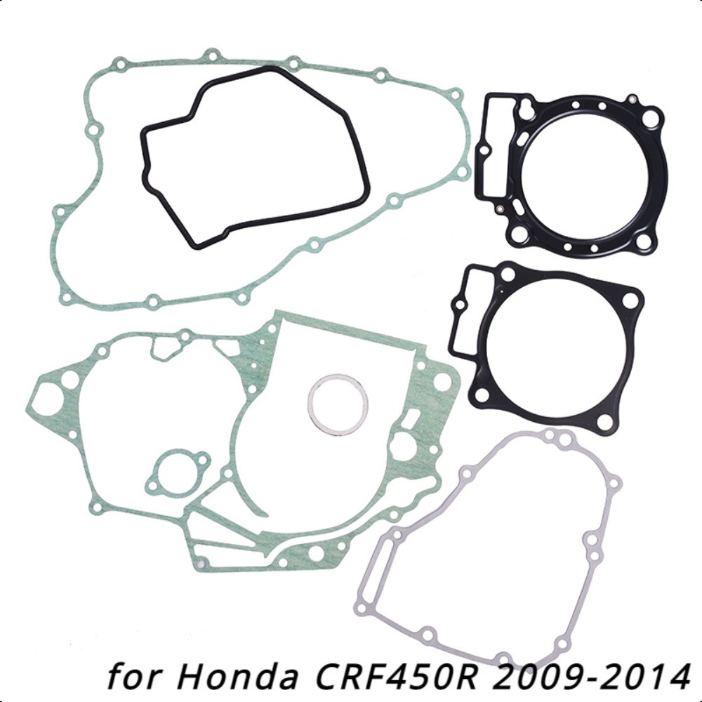 Motorcycle Complete Full Gaskets Cylinder Piston Gasket  Kit for Honda CRF450R 2009-2014 CRF 450R