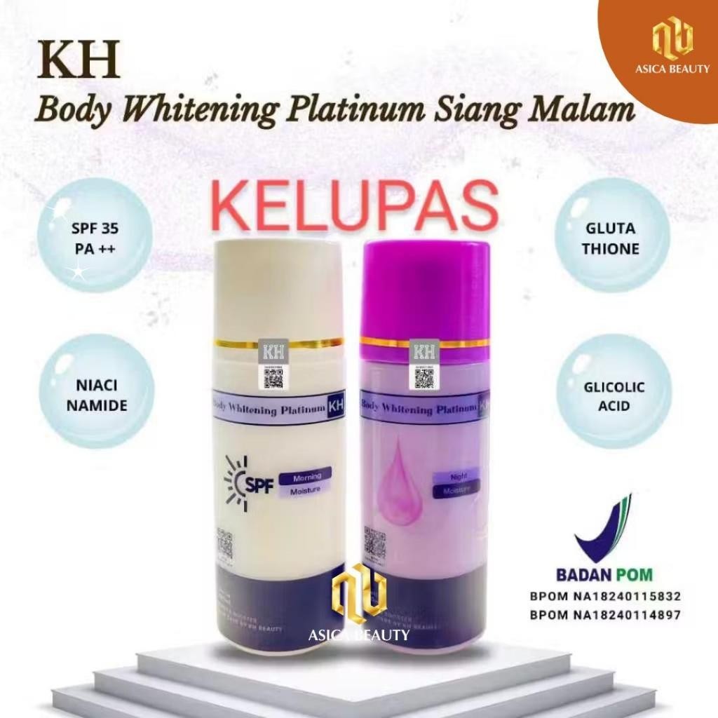 KH Lotion Kelupas| HB Kelupas| Paket Siang Malam| HB Dosting BPOM