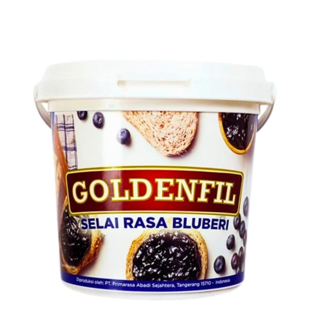 Goldenfil Blueberry 1 kg / Goldenfil Selai Goldenfil Blueberry 1 kg 1000 Gram