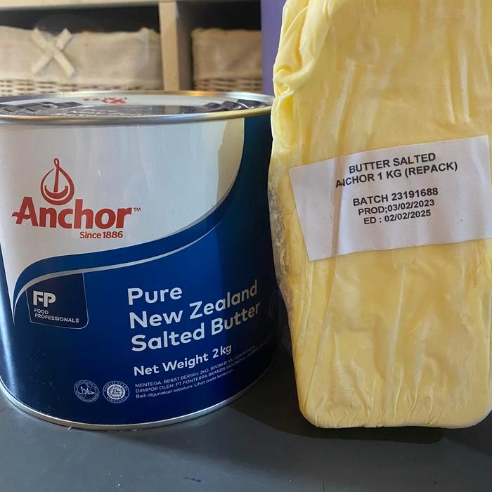 anchor salted butter 1kg Anchor salted butter repack 1kg