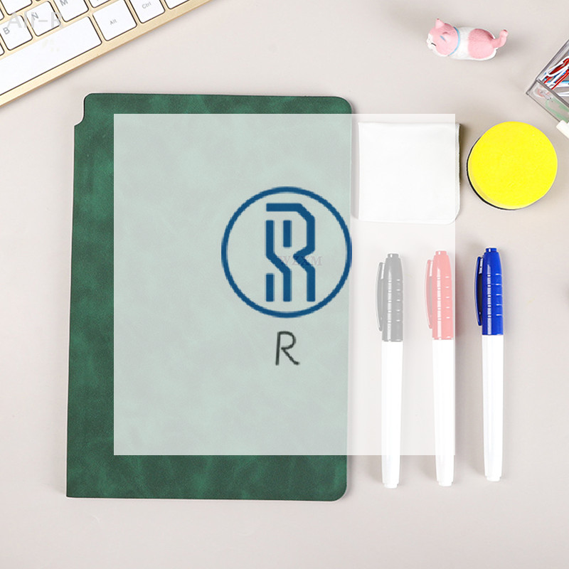 Weekly Planner Portable Notebooks A5 Reusable Whiteboard Notebook Book With Free Whiteboard Pen Eras