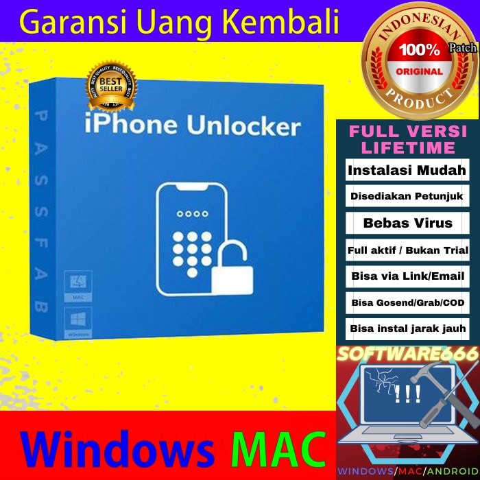 Software Unlock iPhone: PassFab iPhone Unlocker 3 [WIN]