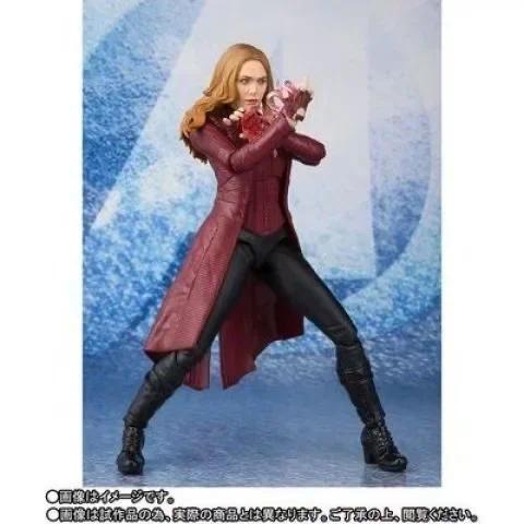 Bandai Shf Avengers 4 Avengers 4 Scarlet Witch Soul Limit Scarlet Figure Model