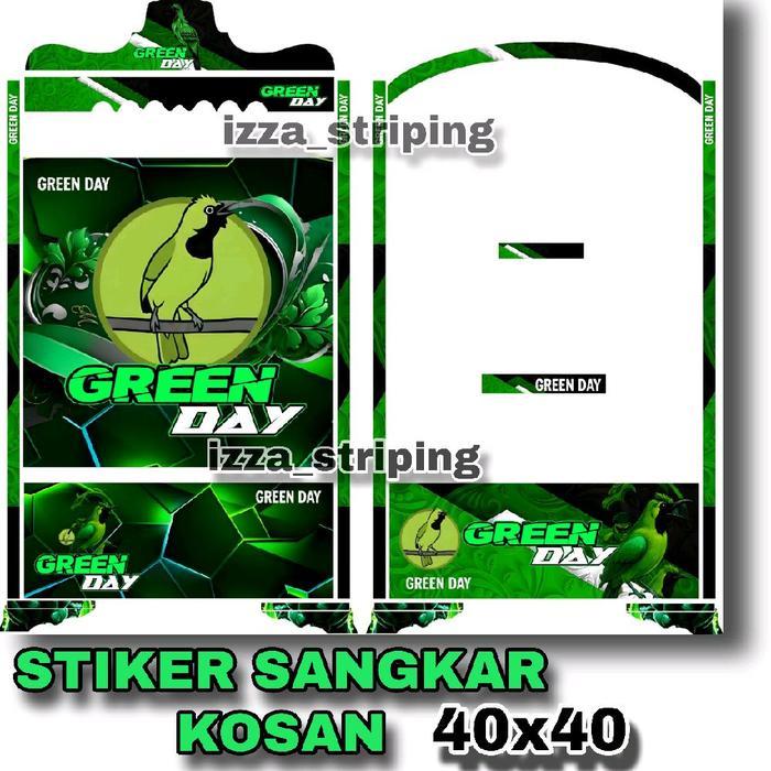 Promo STIKER DECAL SANGKAR KOSAN UKURAN 40x40 - kosan 40x40/NYI RORO Terlaris