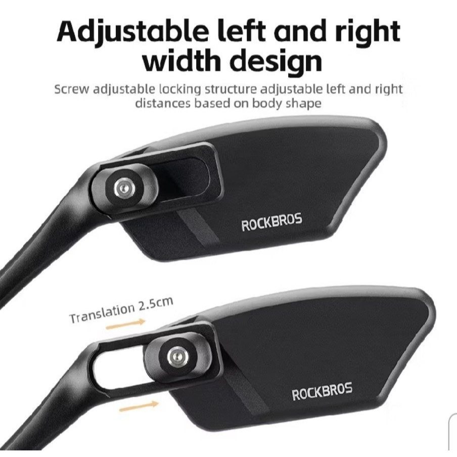 Rior Spion sepeda/Kaca Spion Sepeda Handlebar BEST SELLER | EG