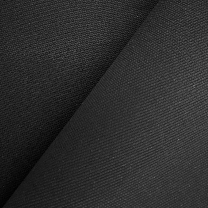 Kain Kanvas Premium Cotton Meteran - Bahan Canvas Katun Terpal Meter - Hitam