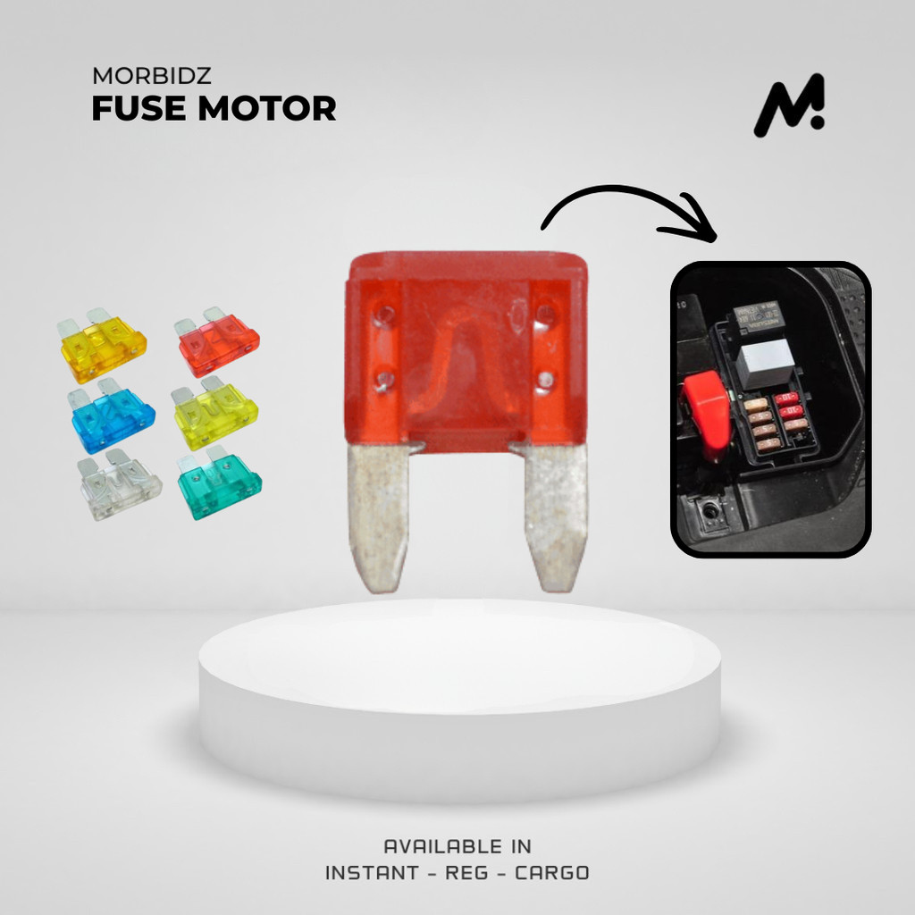 MBZ Fuse Sekring Tancap Dx Mini Sekring Tusuk Motor Mobil