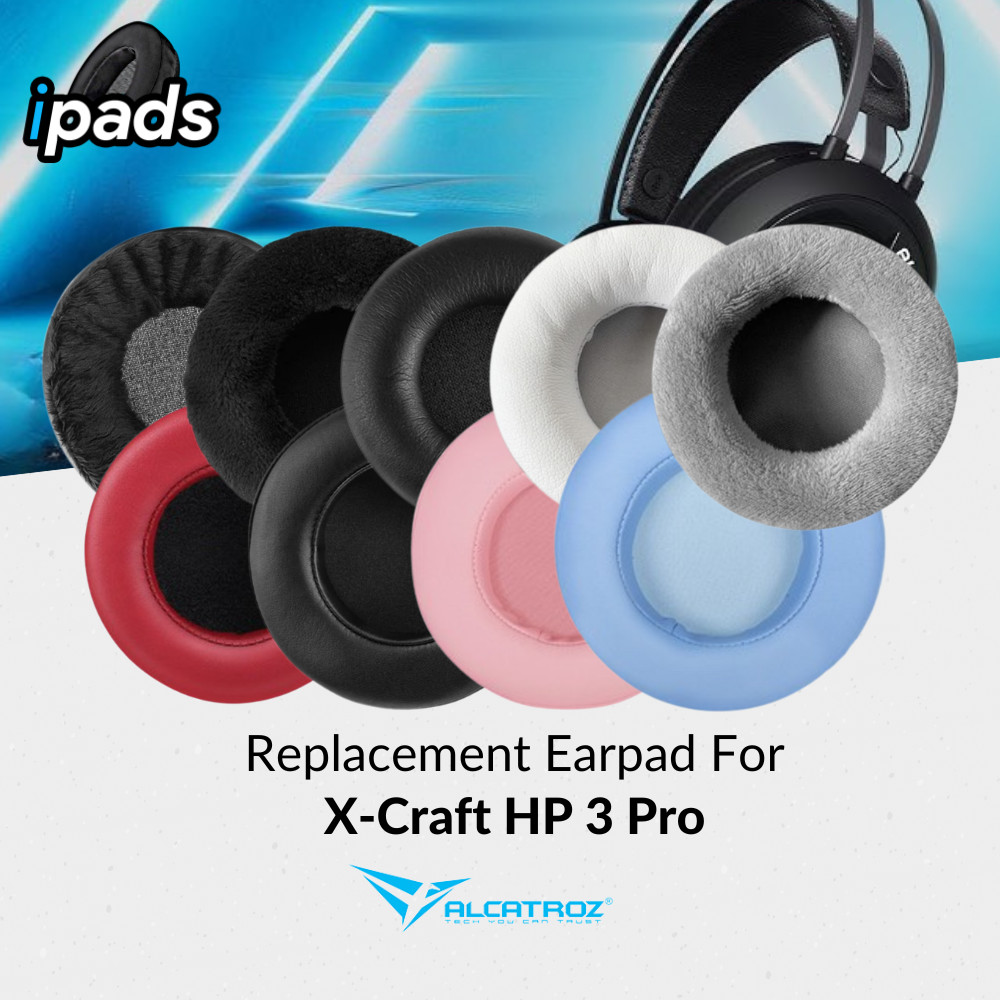Earpad Earcup Ear Cushion Alcatroz X-Craft HP3 Pro X Craft HP 3Pro Busa Foam Bantalan Pad