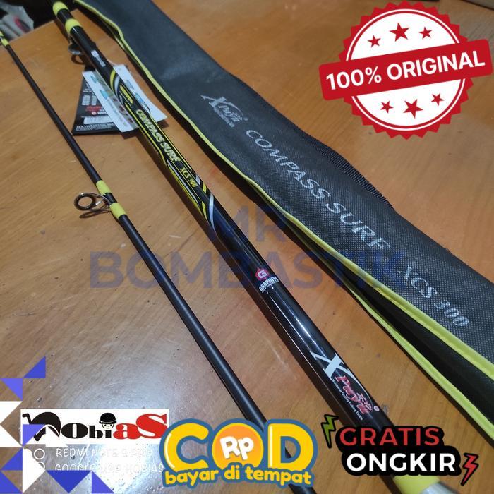 Joran Pancing Sambung 2 Xpuyu Compass Surf 300. 360 - 300 -bomb