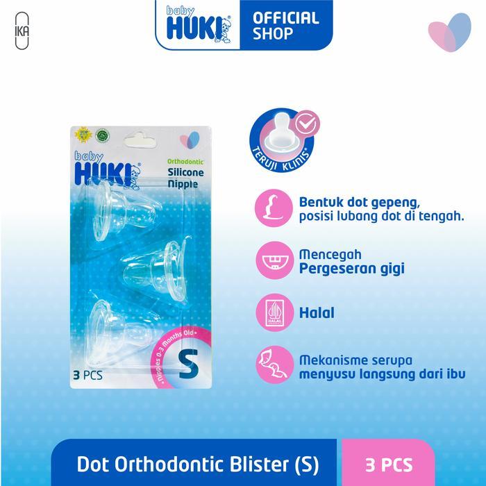 Huki DOT SILICONE ORTHO BLISTER 3'S - S