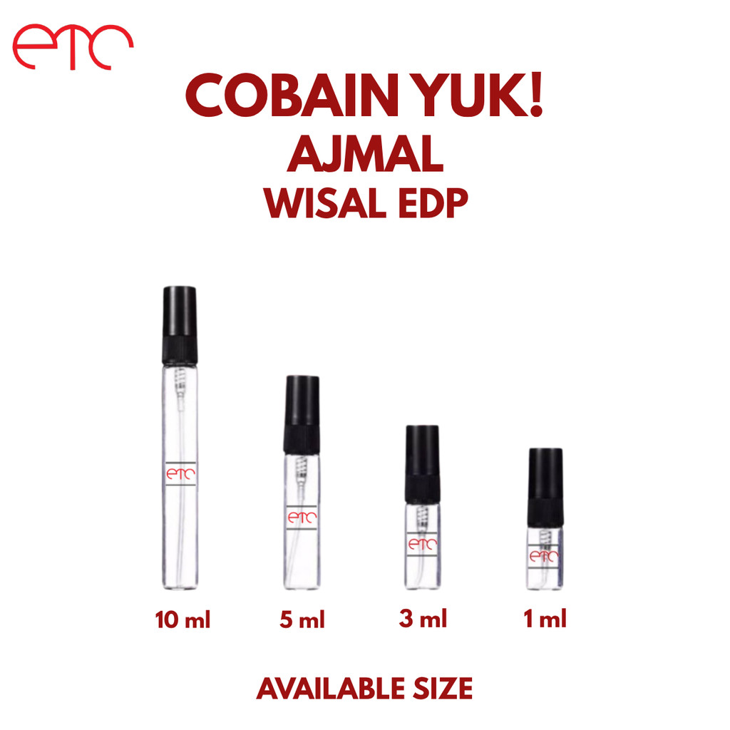 Decant Parfum Ajmal Wisal EDP for Unisex