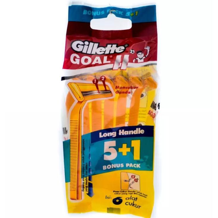 Gillette Gilete gillete gilette Goal Goals II isi 5 Disposable razor