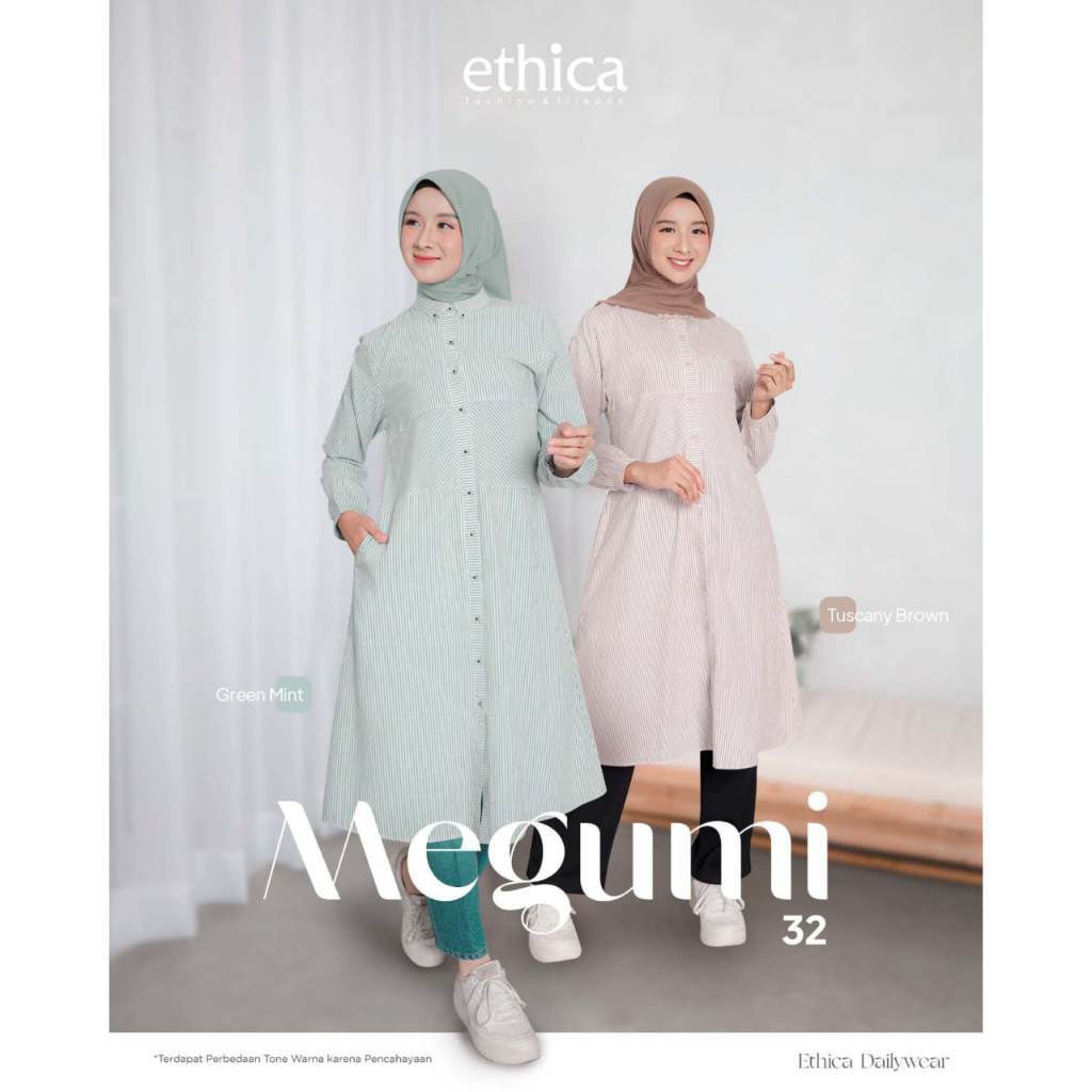 ATASAN ELEGAN ETHICA ORIGINAL MEGUMI 32 TUSCANY BROWN MEGUMI 32 GREEN MINT ATASAN DEWASA ATASAN ETHI