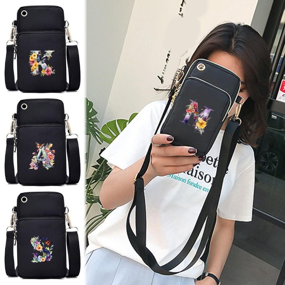 Tas Selempang HP Kecil Praktis untuk Pria, Muat HP Dompet, Bahan Kokoh, Cocok untuk Penggunaan Sehar