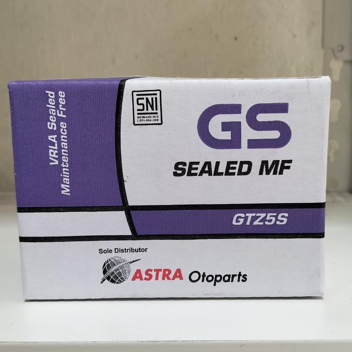 Aki Original Honda Beat, Kharisma, Supra X 125, Scoopy GTZ5S GS Astra