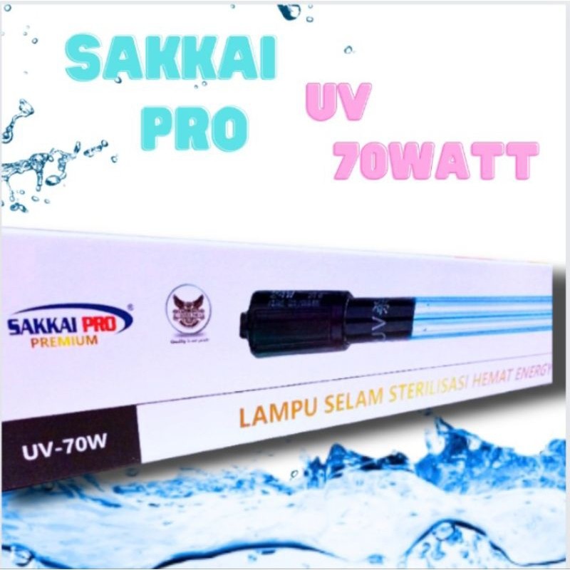 sakkai PRO UV 70 Lampu UV Aquarium Aquascape