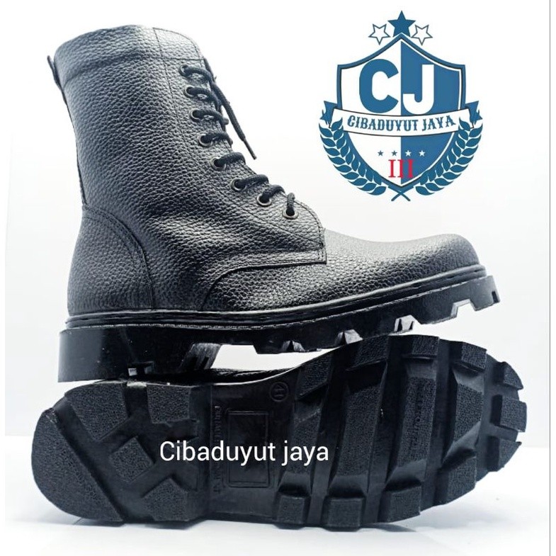new sepatu PDL kopasus sol radial kulit jeruk