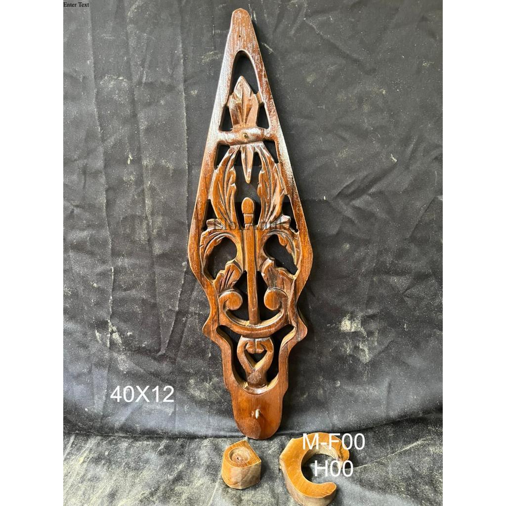 Blawong Ukir Jepara Premium Kayu Jati – Tempat Keris Pusaka Warangka