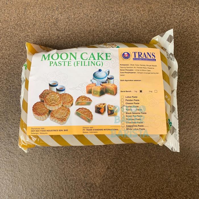 PROMO Isian Mooncake / Mooncake Filling Merk Trans Durian 1kg - Durian 500gr