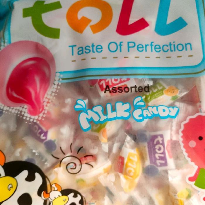Inkubisc Toll Milk Candy/Permen Susu Aneka Rasa 500 gr - Biru