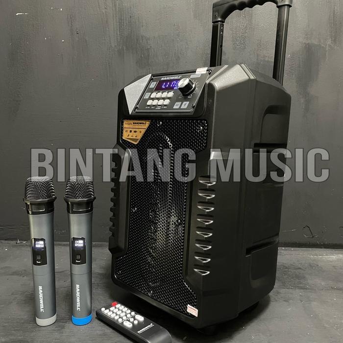 speaker portable hardwell turbovoice 8 pro original speaker bluetooth hardwell