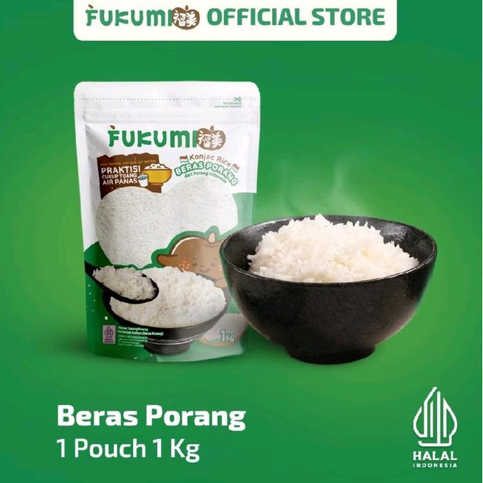 PROMO  Fukumi beras porang 1 kg|beras porang Rice