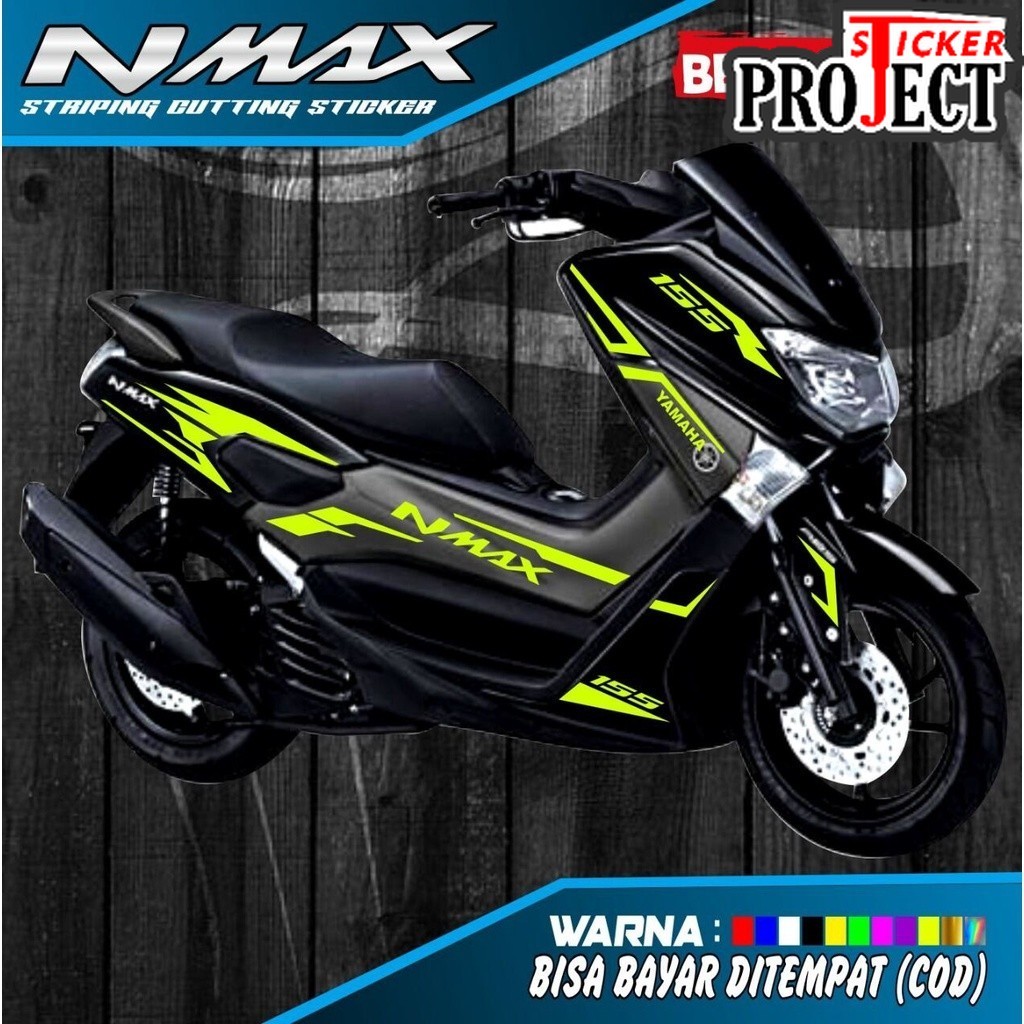 Cutting NMAX OLD Stiker NMAX Lama Cutting Sticker NMAX OLD