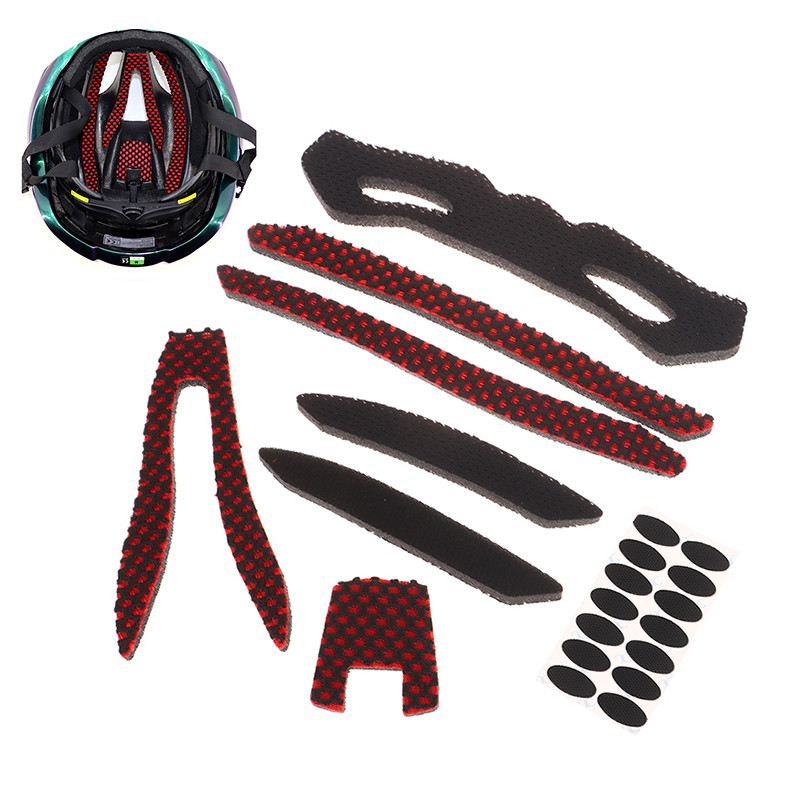 21Pcs Bicycle Motorcycle Sport Sponge Helmet Inner Padng Foam Pads Kits Lining Protection Tool Unive