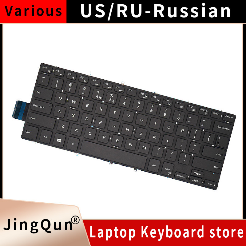 US/SP Laptop Keyboard For Dell piron 13 7360 7368 7370 7373 7378 7380 7460 7466 7472 7569 7572 7579 