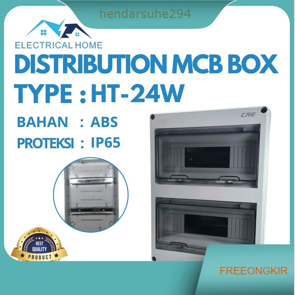 Distribution MCB Box  Type HT-24W Waterproof IP65