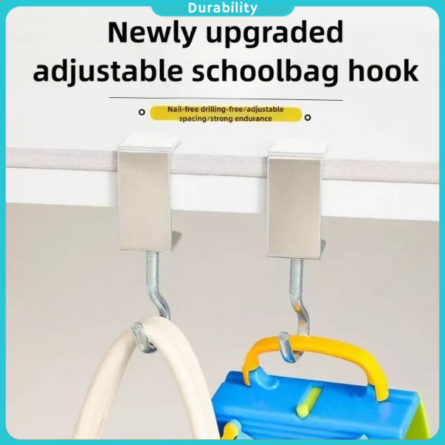 Trebalen Gantungan Meja Serbaguna Adjustable Hook Holder 1 PCS - TB1